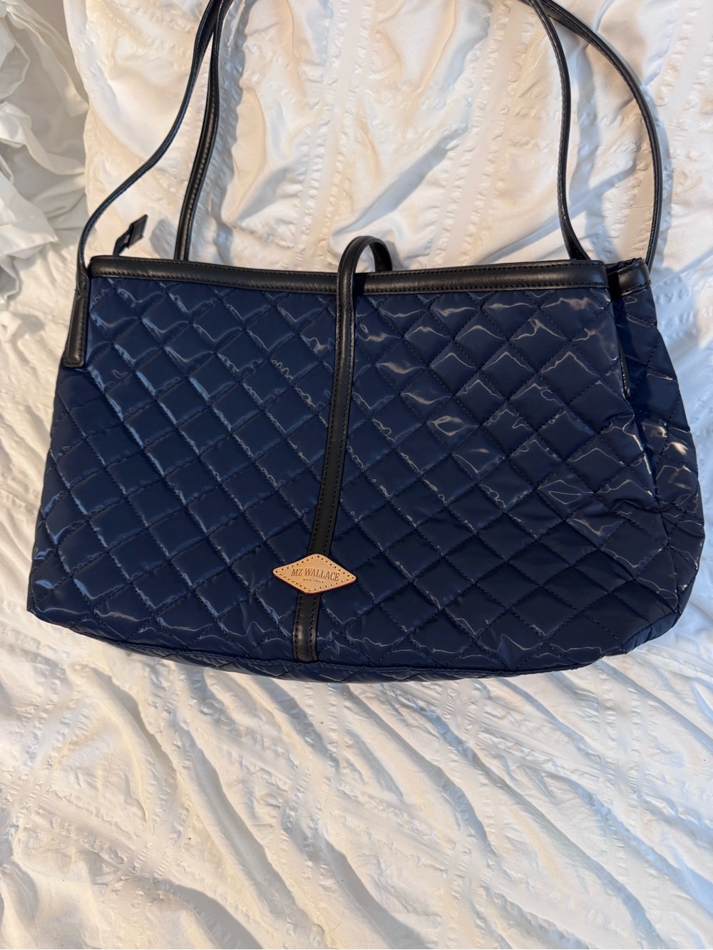 MZ Wallace Astor East West Tote in Midnight Ink - Picture 4 of 12